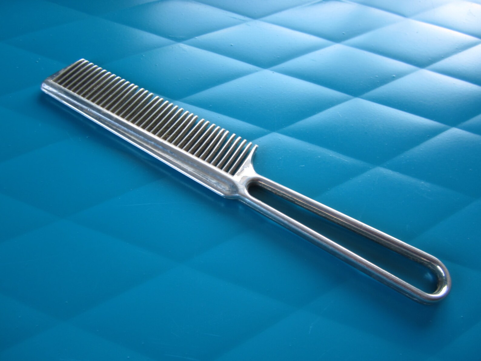 1970's Metal Mustache Comb made in West Germany Etsy