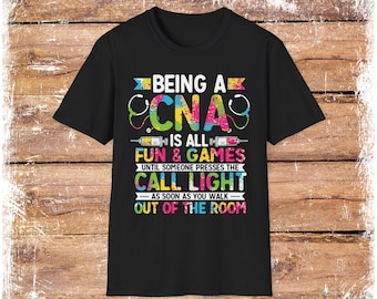 CNA Humor T-Shirt, Funny CNA Gift, Nurse Appreciation Shirt, Healthcare Worker Tee, Medical Humor Top