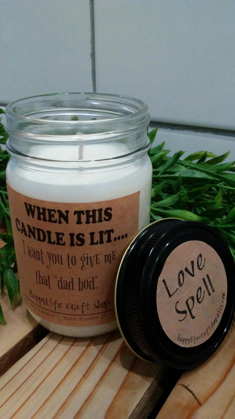 When This Candle is Lit I Want You to Give Me That Dad Bod Etsy