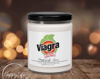 バイアグラ・ザ・ディッカー・ピッカー・アッパー ファニーソイキャンドル 9オンス