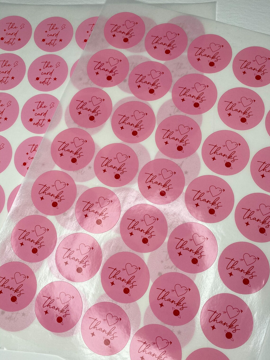 Personalised glossy logo stickers 37mm stickers 35 Etsy