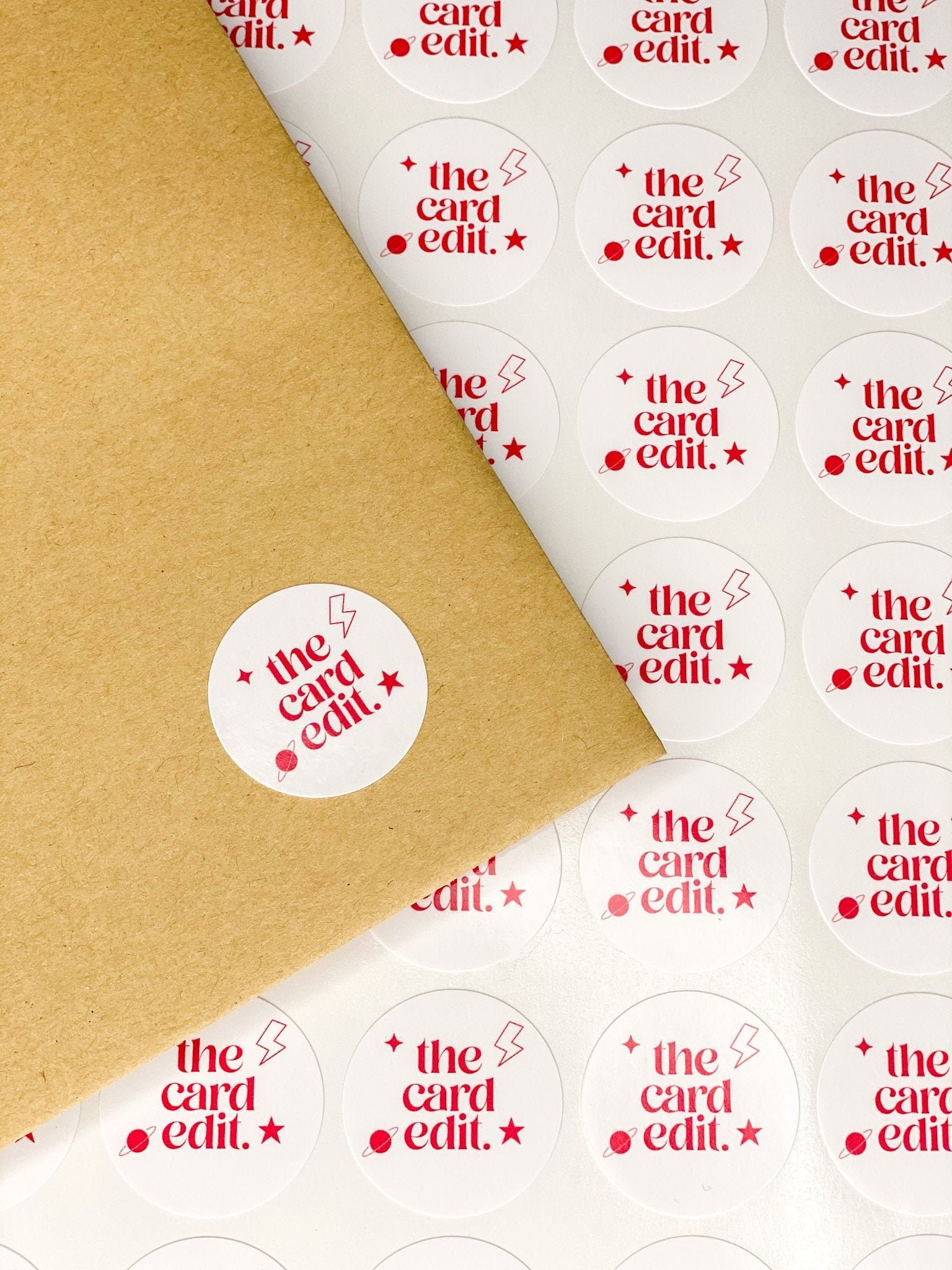 Personalised Glossy Logo Stickers 25mm Stickers 70 Etsy UK