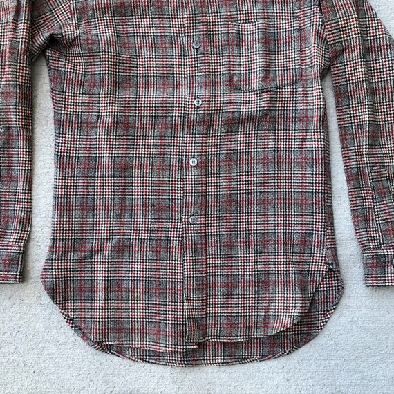 Vintage 70s Pendleton Wool Button Down Flannel Sh… - image 3