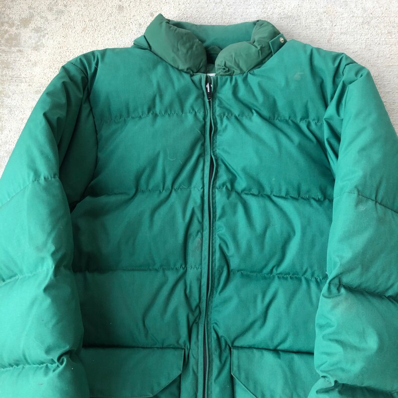 Vintage 70s/80s Holubar Down Puffer Jacket Forrest Green Size - Etsy