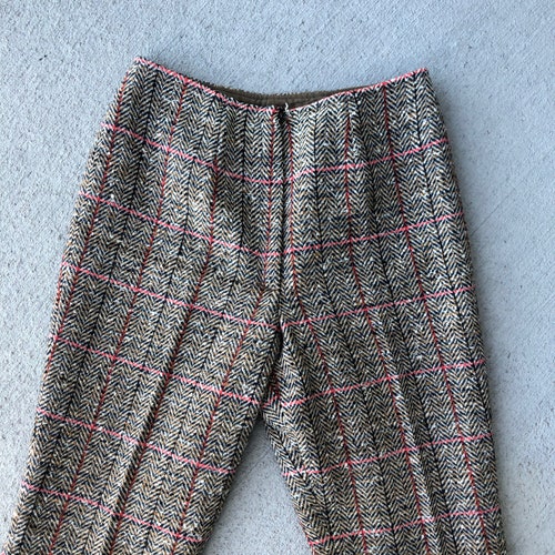 Vintage 60s Pendleton Tweed Suit Set Blazer & shops Trousers Sz 3/4