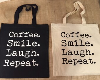 Coffee Canvas Totes
