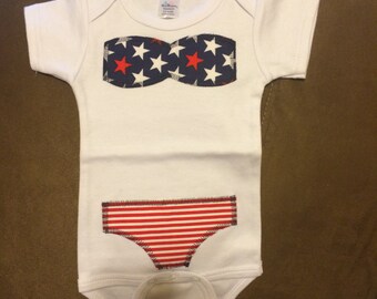 Flag Bikini *NEWBORN SIZE*
