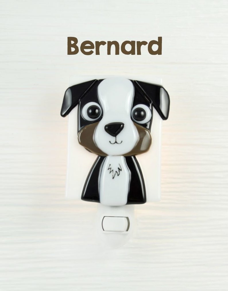 Night Light Dog Black Baby Decoration Room Baby Shower Etsy
