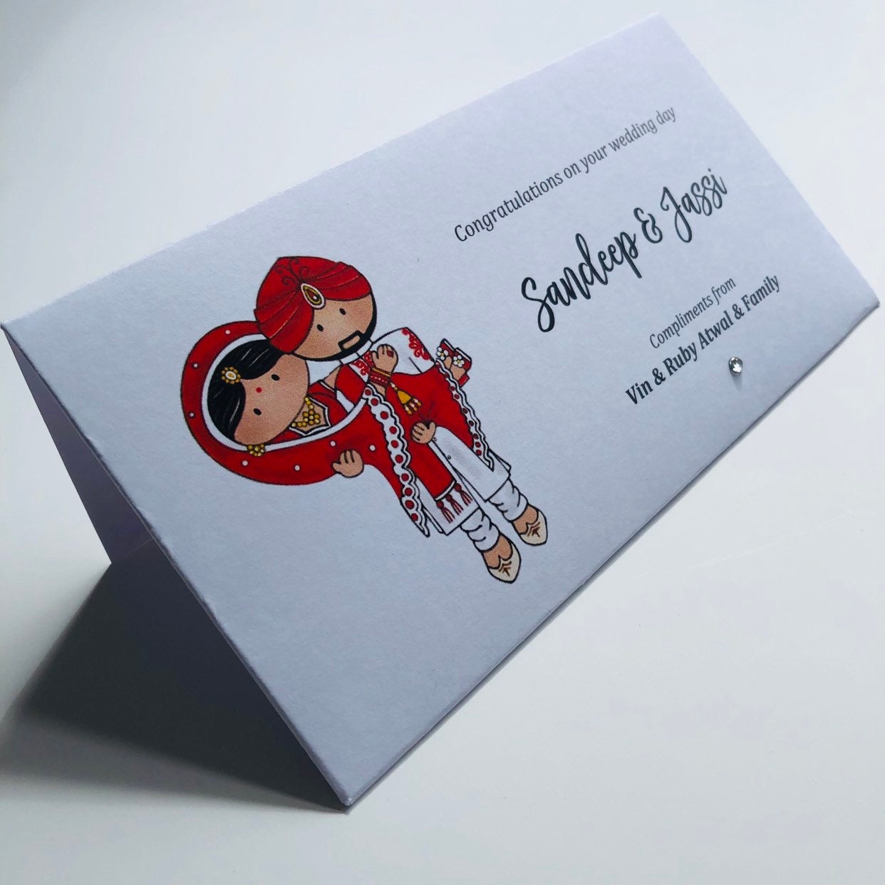 Personalised money envelopes for Indian wedding indian shagun Etsy