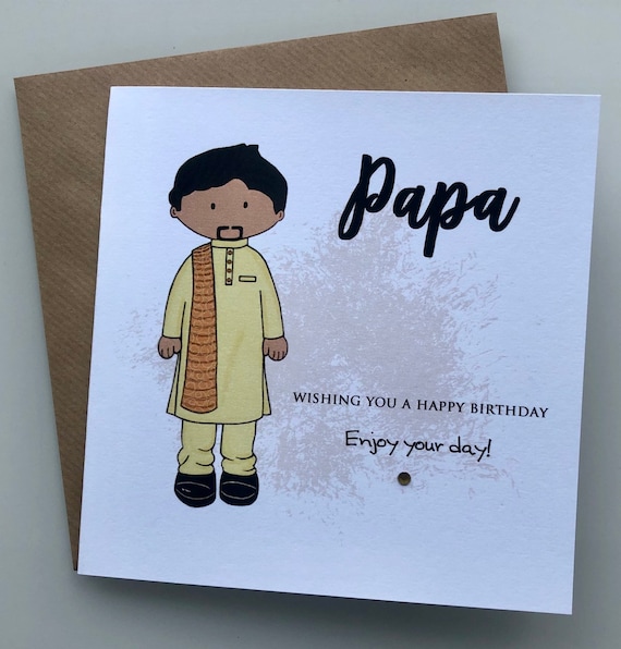 greeting card for papa birthday