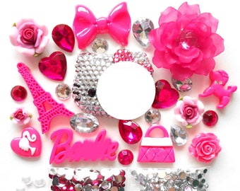 Sale !! -- DIY 3D Kawaii Resin Flat Back Decoden Cabochons Cell Phone Case Deco Kit Z260
