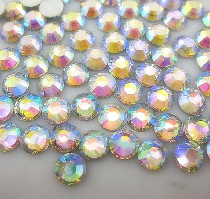 3mm 1000 Pieces / 40 Colors Rhinestones Resin Flatback 14 Fact Etsy