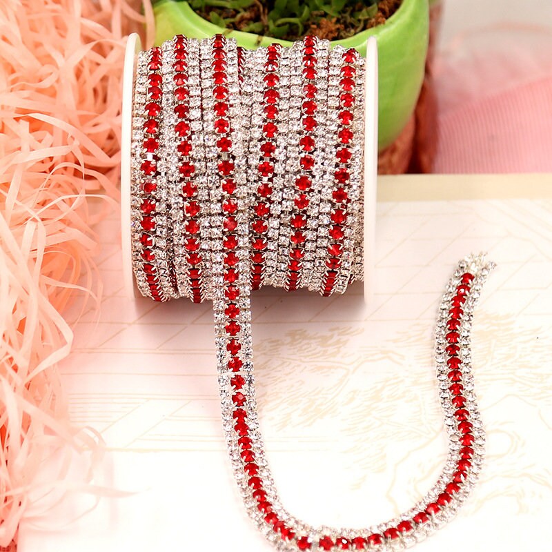 Rhinestone Strip - Etsy