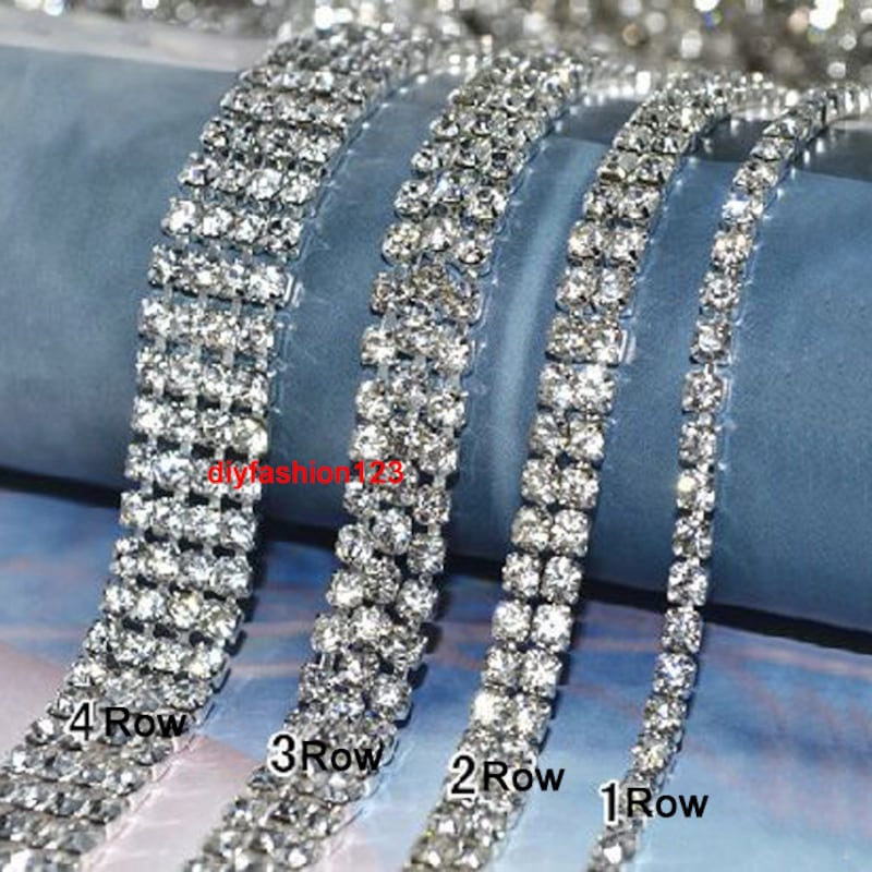 Rhinestone Strip - Etsy