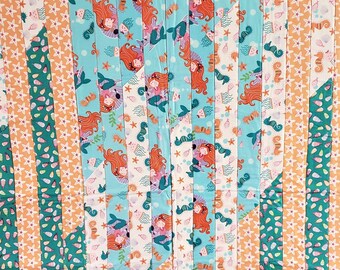 Handmade 100% Cotton Baby Quilt Blanket | Soft Crib Quilt | Baby Shower Gift | GG Designs