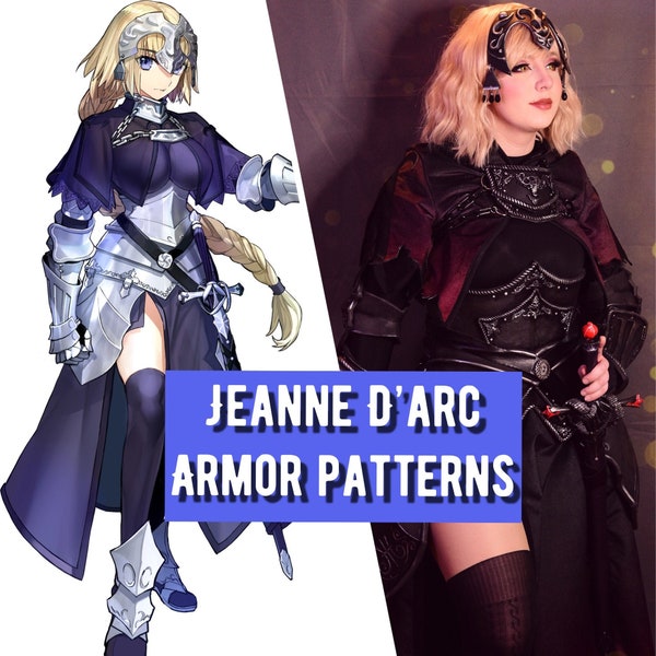 Patrons d'Armure : Jeanne D'Arc et Alter - Patrons PDF