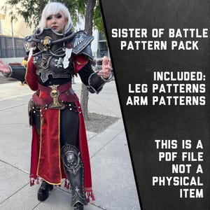 Sister of Battle Leg and Arm Pattern Pack