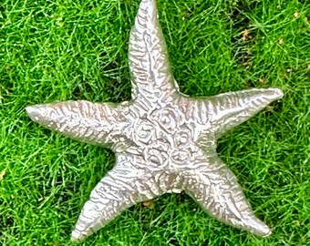 Sea Star Starfish  Pendant only Sterling Silver