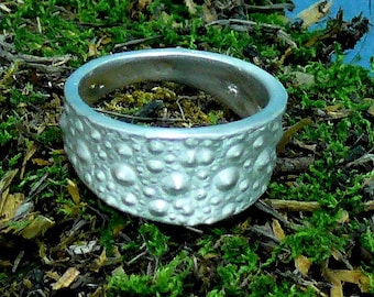 Sea Urchin Ring Medium Sterling Silver