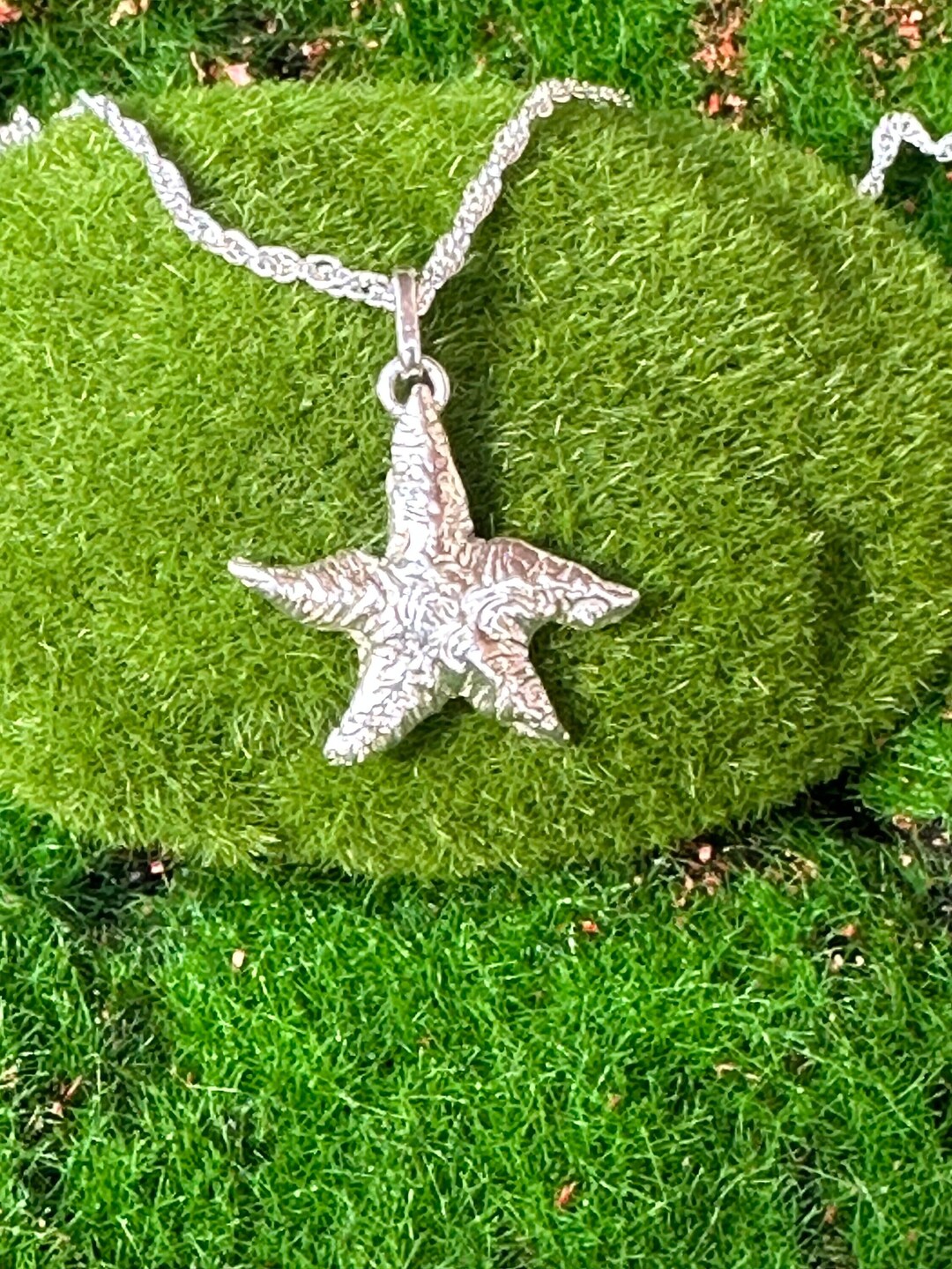Sea Star Starfish Pendant Only Sterling Silver - Etsy