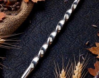 Toothpick Everlasting Sterling silver Great Grooms Gift No Case Twisted gift for the person who has everything. Anniversary gift