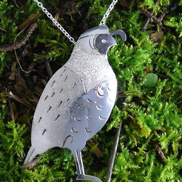 Quail Pin Etsy