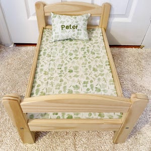 Bunny Bedding Set | Padding and Pillow for Wooden Bunny Bed - Personalization Optional