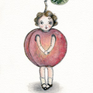 You're a peach,  greeting card with white envelope by Nuovo