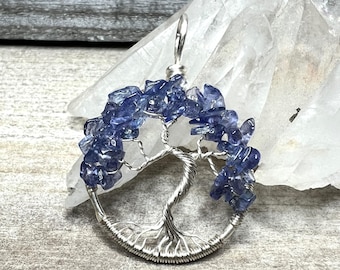 Tanzanite Tree of Life Pendant (small)