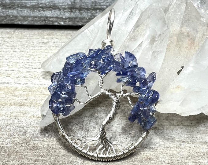 Tanzanite Tree of Life Pendant (small)