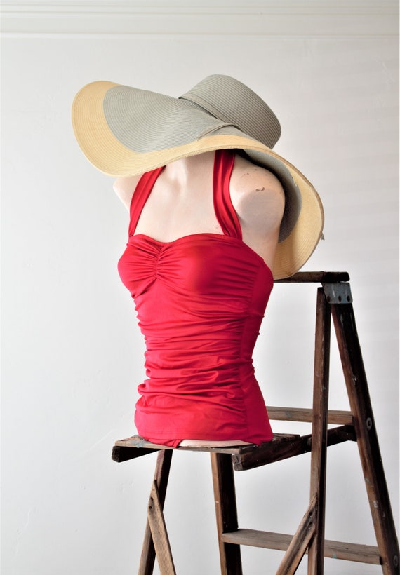 Marilyn Monroe Style Vintage Swimsuit One Piece Sw