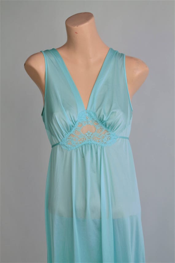 LORRAINE Small Honeymoon Lingerie Mint Pale Green… - image 2