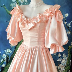 peach bridesmaid dresses 80s Feature::Adjustable Straps