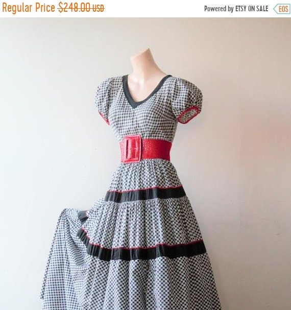 Sexy Savings 50% off NOW Praire Dress Gingham Dres