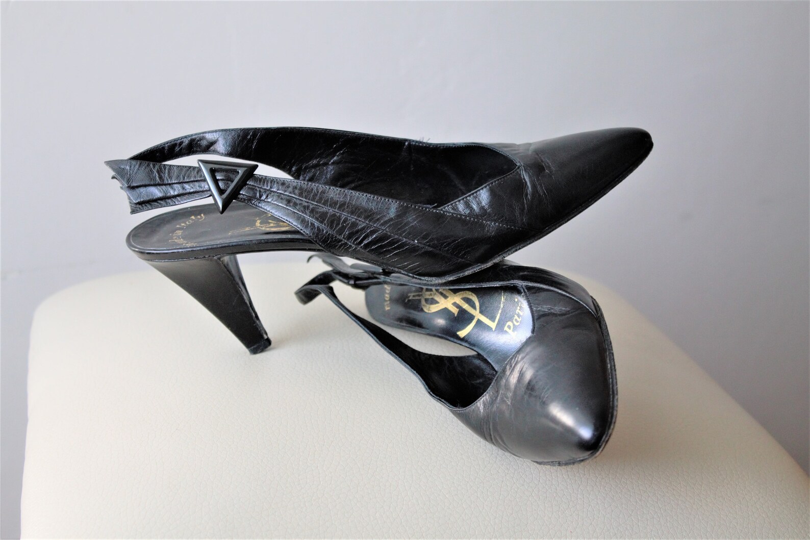 vintage ysl pumps