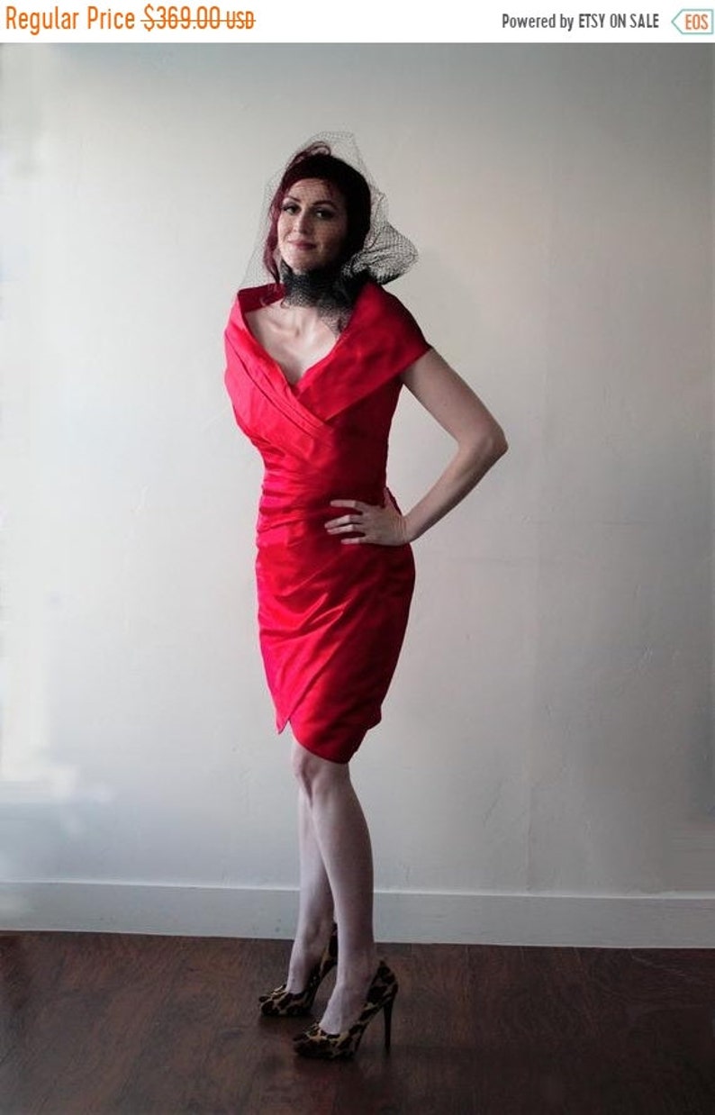 red prom dress bodycon