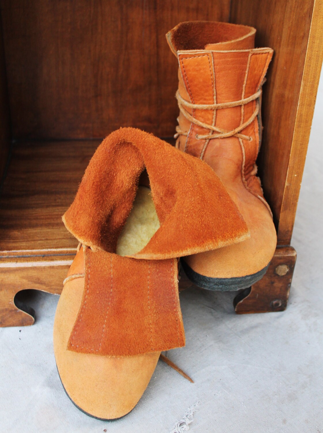 moccasins with rubber soles