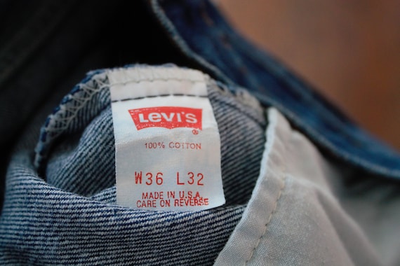 Vintage Levis 881 Jeans / Levi's Mom Jeans High Waisted Light Blue -   Finland
