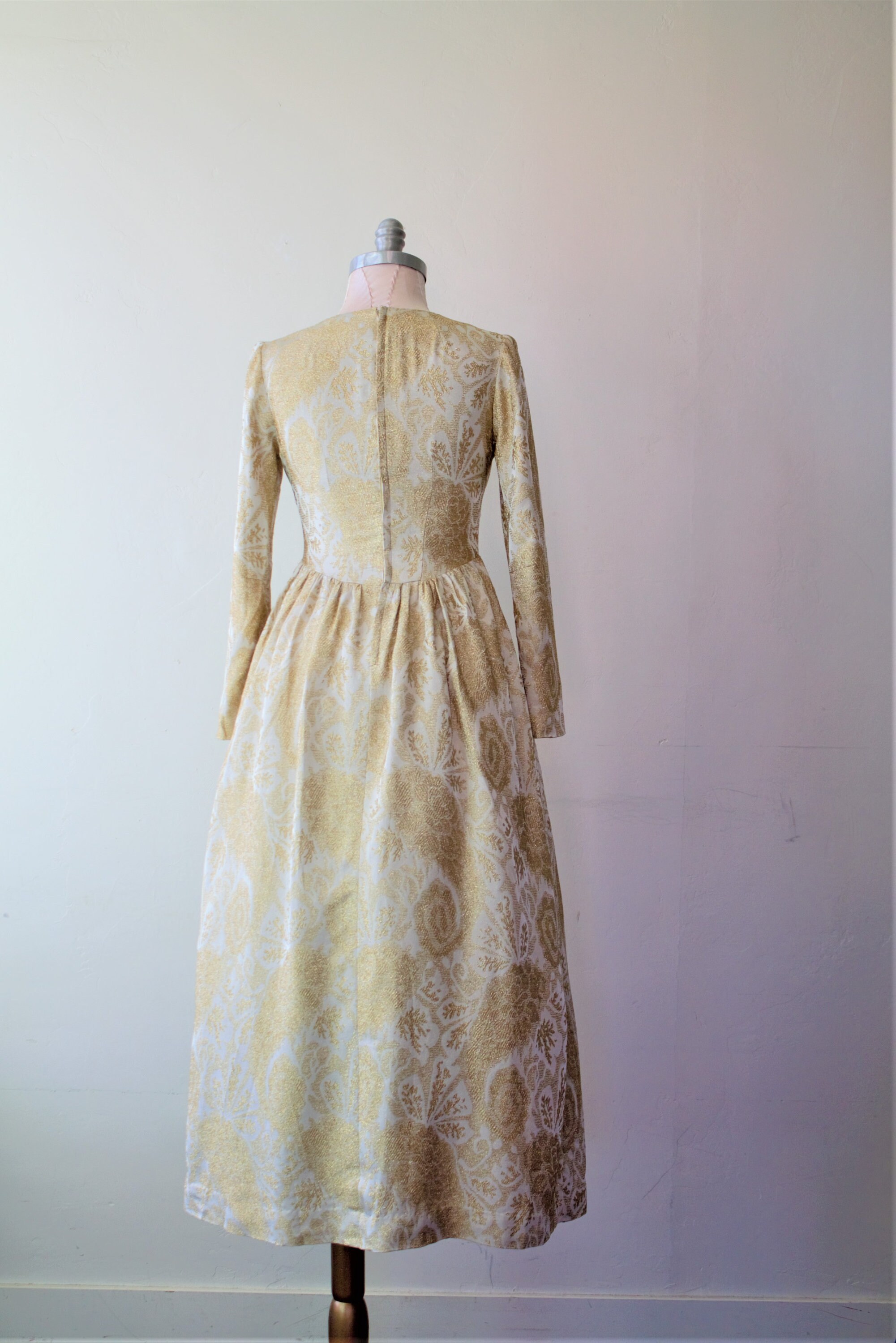 Wedding Guest Dress Bohemian Maxi Dress Empire Waist Dress | Etsy