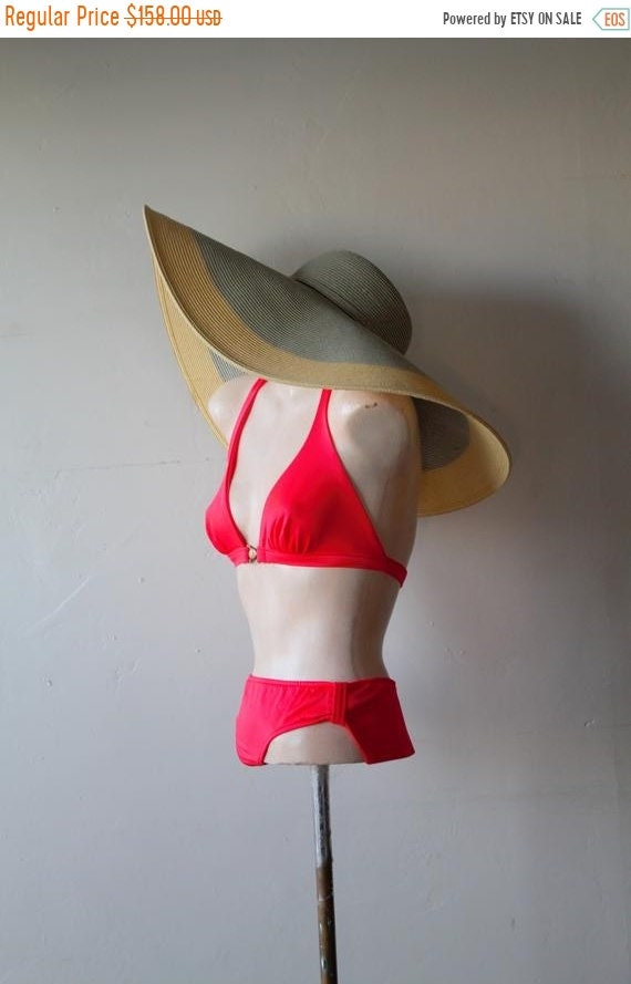 SAVE NOW 50% Off Jantzen Red Swimsuit Sexy Bikini