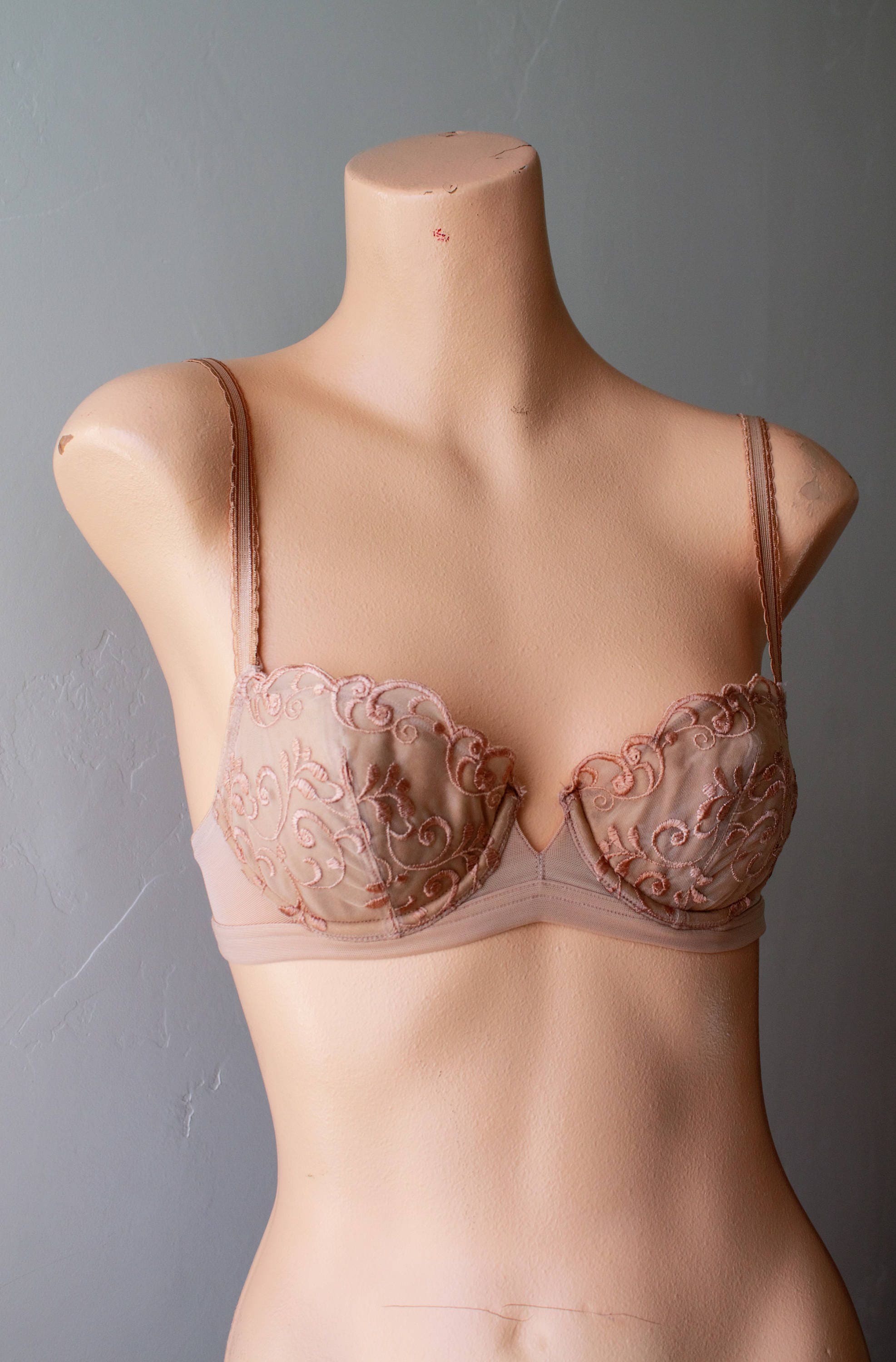 Victoria's Secret Embroidered Balcony Bra