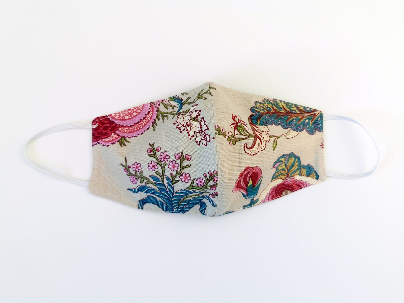 Womens Floral Face Masks Womens Face Mask Pack Floral Cotton Etsy