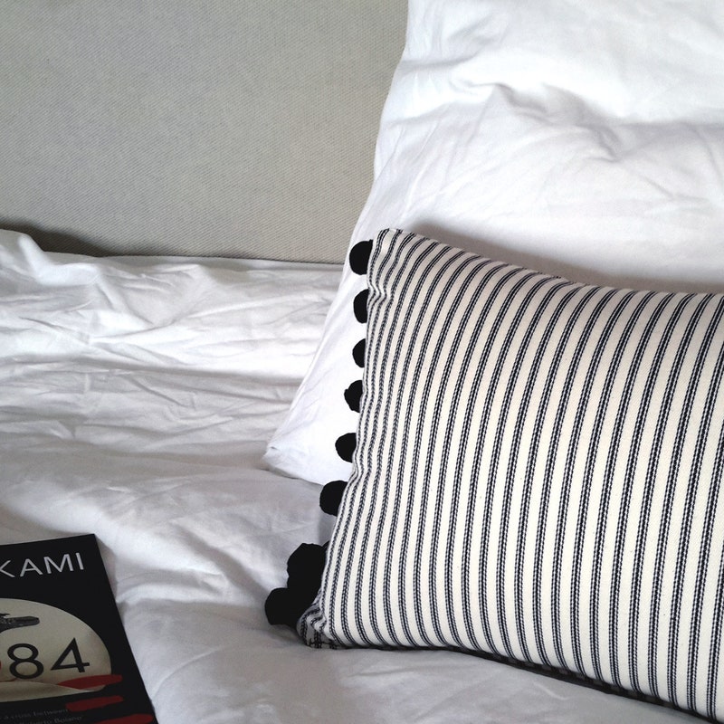 Ines Lumbar Pillow - White
