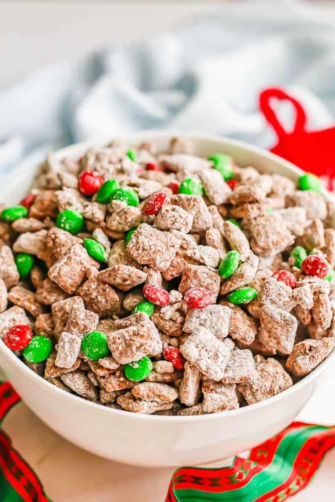 White Chocolate Chex Holiday Mix Recipe Christmas Crack Recipe