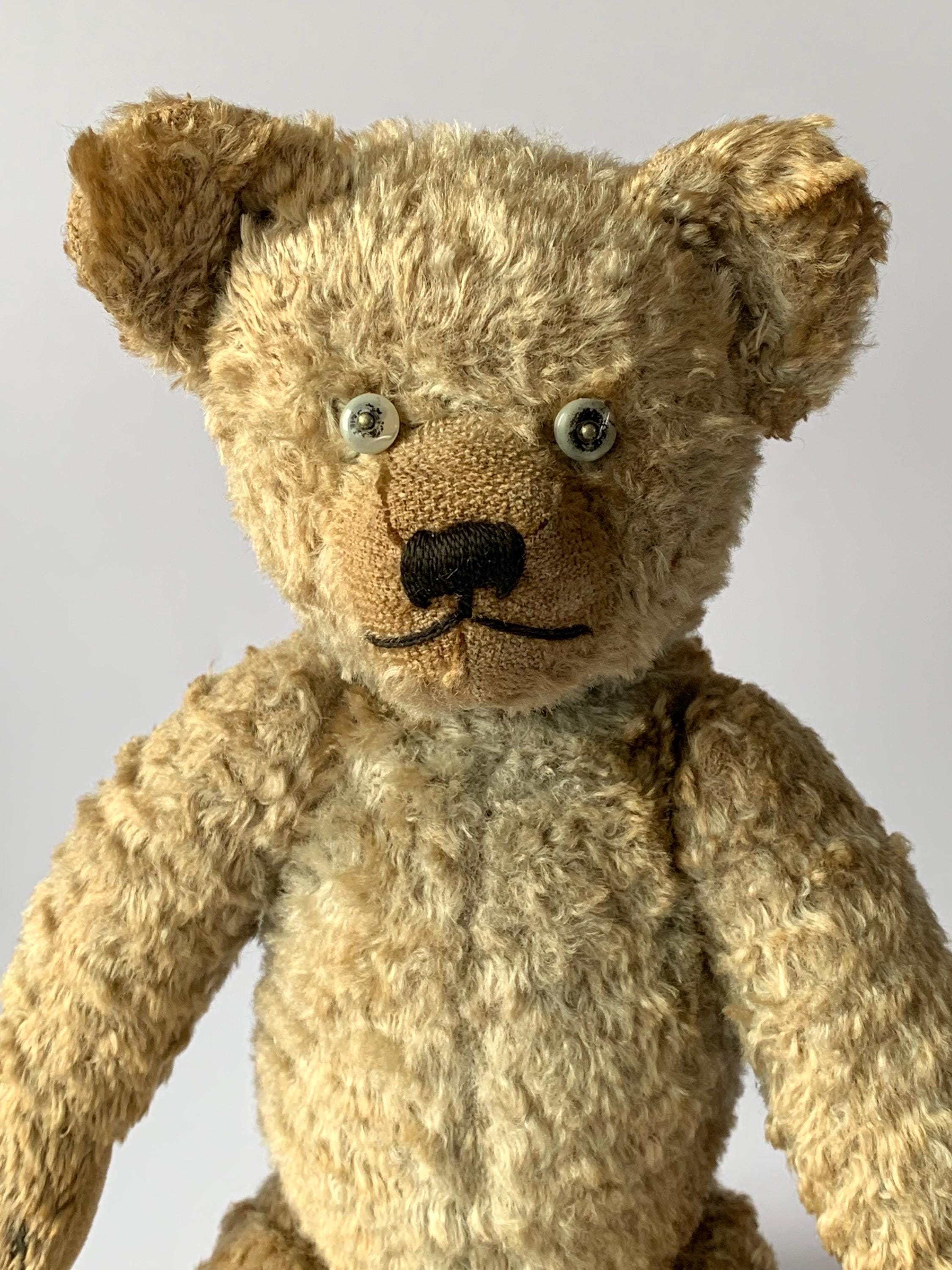Old teddy bear hermann - Etsy 日本