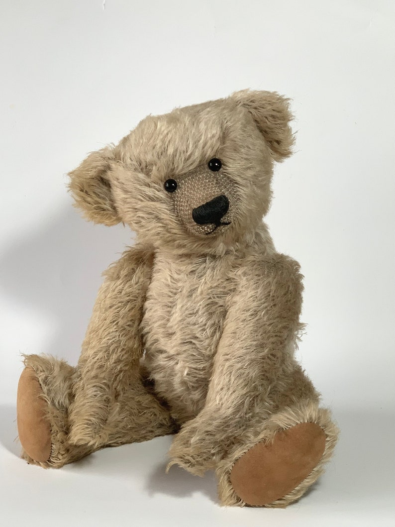 Antique German mohair teddy bear image 2