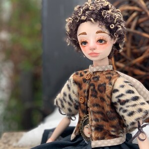 Art doll OOAK The Winter image 8