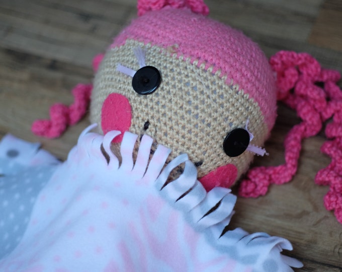 Patchwork Fabric Fleece Doll Blanket // Baby Doll // Doll Etsy