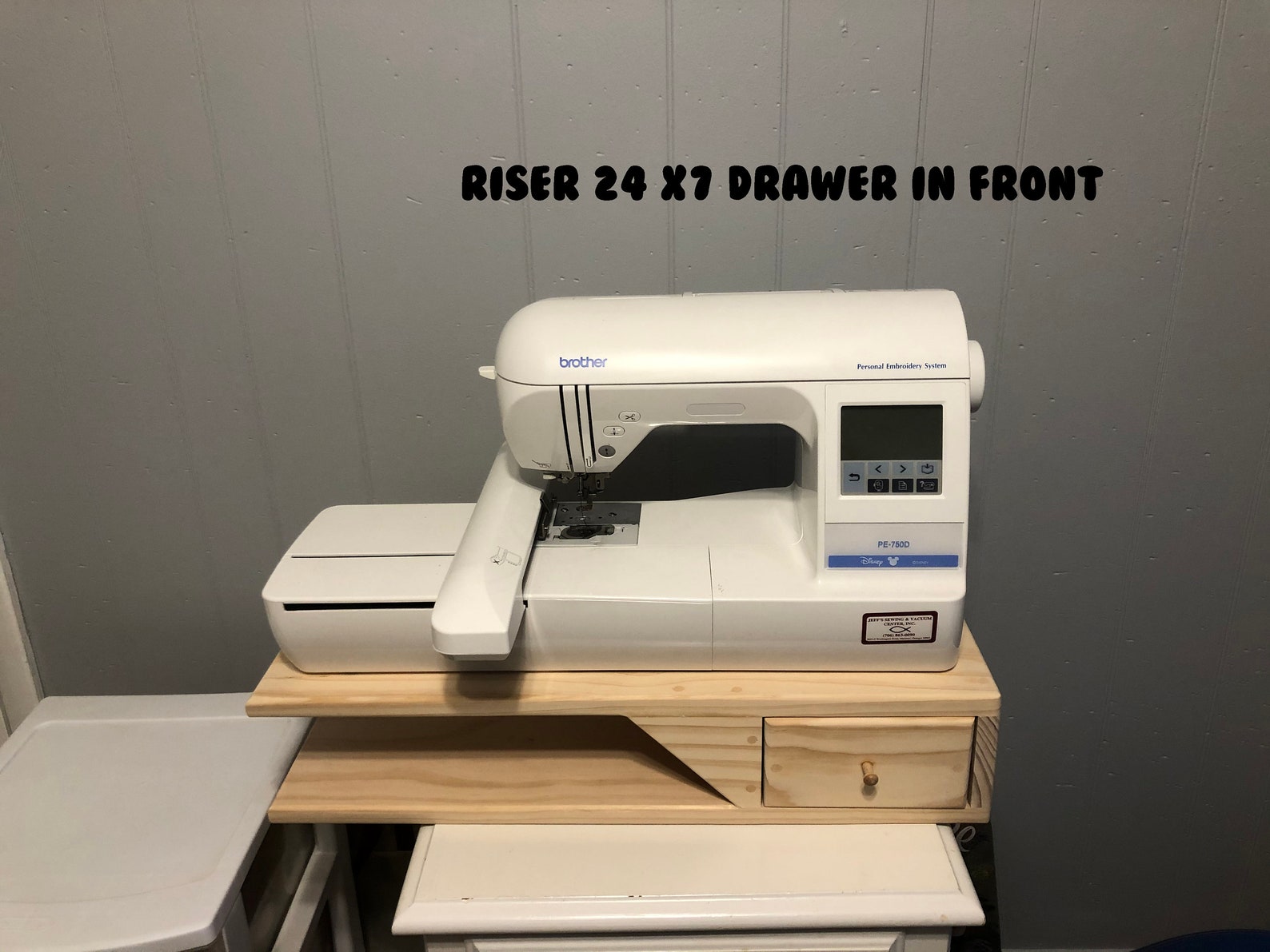 Embroidery Machine Riser 30 Long X 11 Wide X 43/4 Tall Etsy