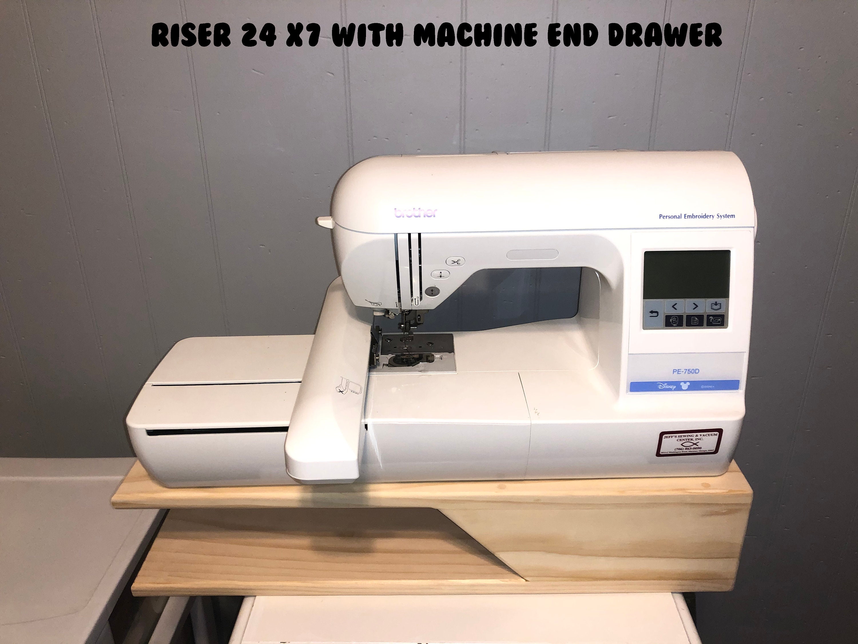 Embroidery Machine Riser 24 Long X 91/4 Wide X 43/4 Tall Etsy